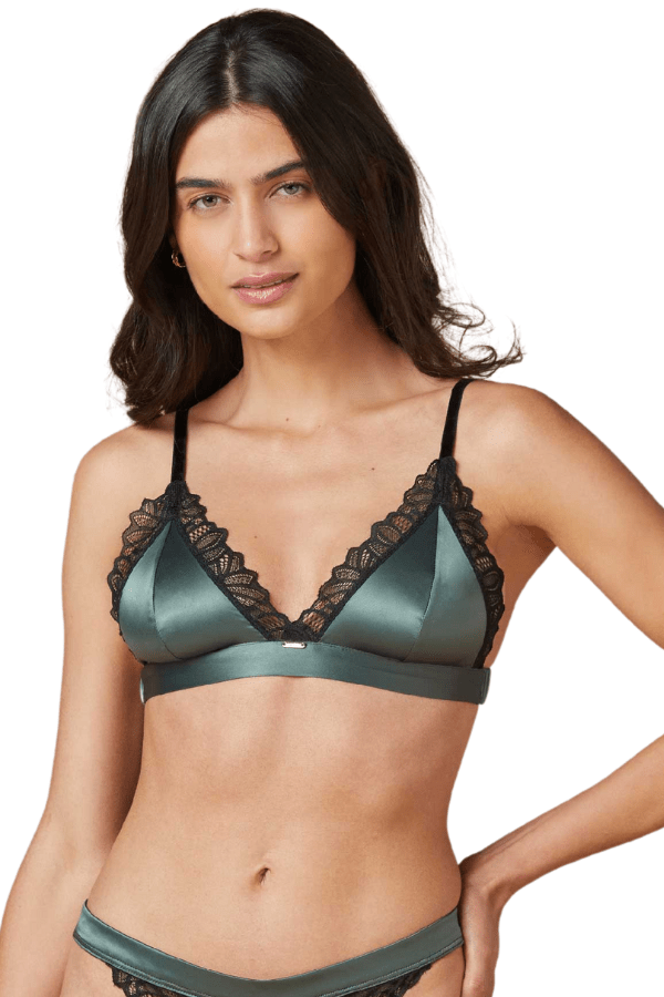 Entos Lingerie Bralette Femina Bralette - Green