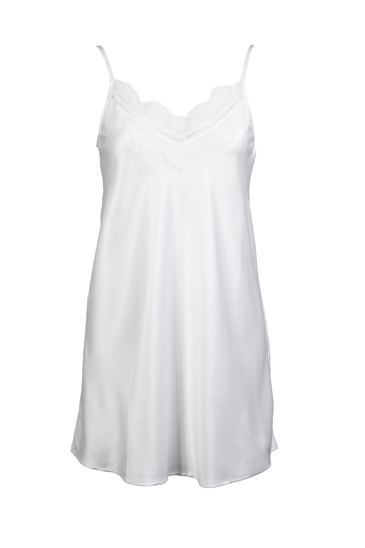 Entos Lingerie Chemise Reve Nightgown - White