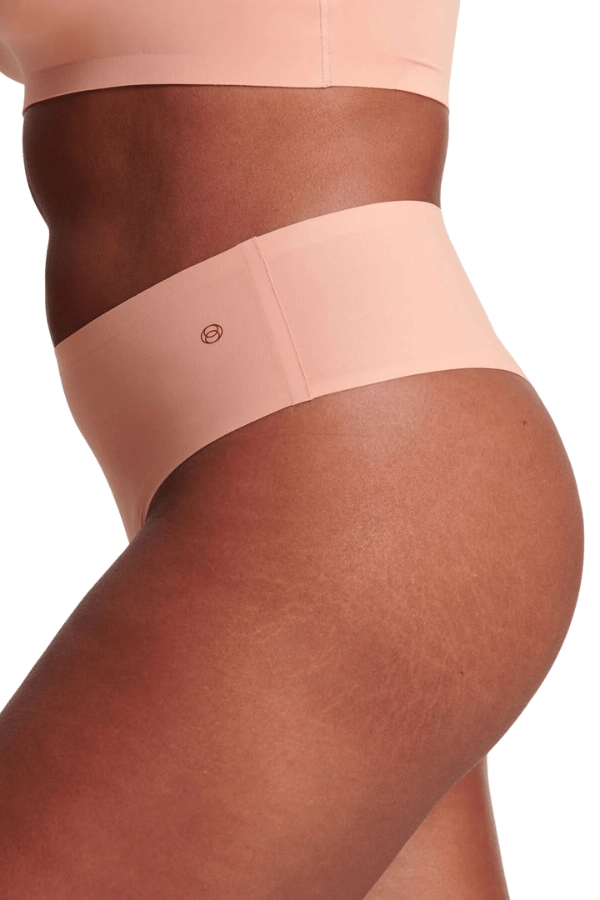 Evelyn &amp; Bobbie Bikini Himalayan Salt / 0-14 High-Waisted Thong - Blush