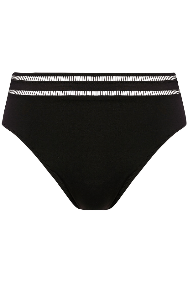 Fantasie Bikini Bottom East Hampton High Waist Bikini Brief - Black