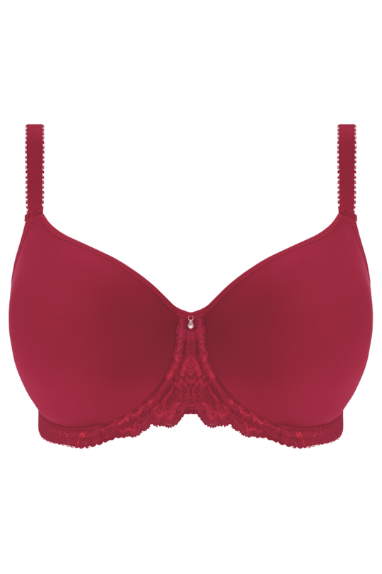 Aubree Moulded Spacer Bra - Red