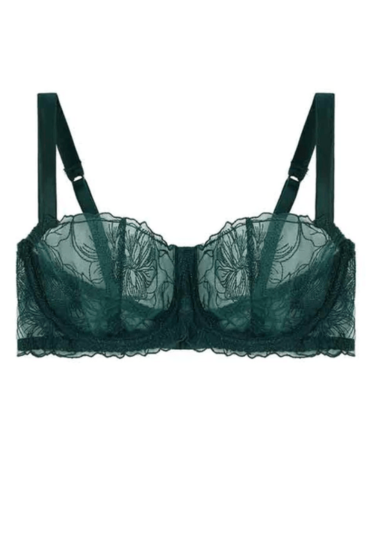 Eva Balcony Bra - Green