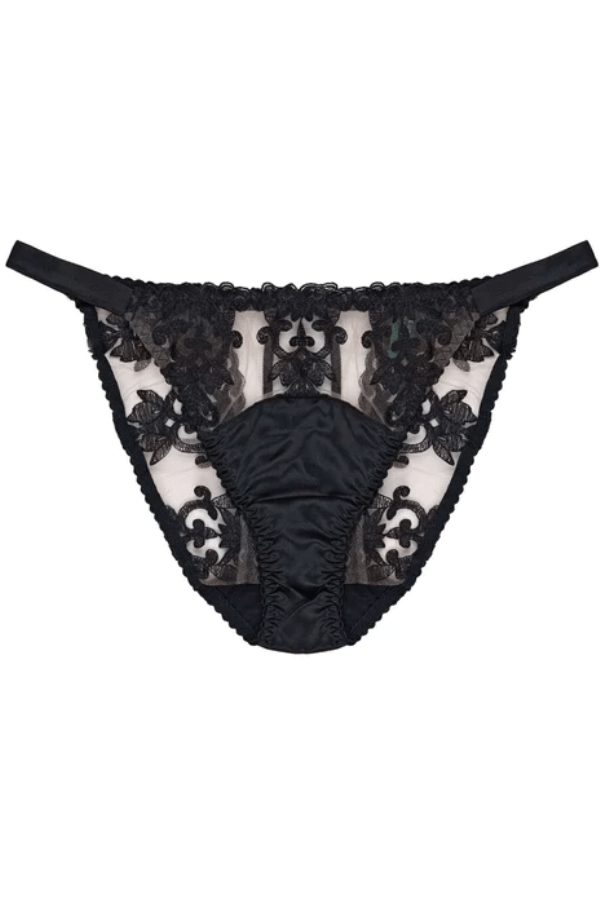 Fleur of England Briefs Onyx Ouvert Brief