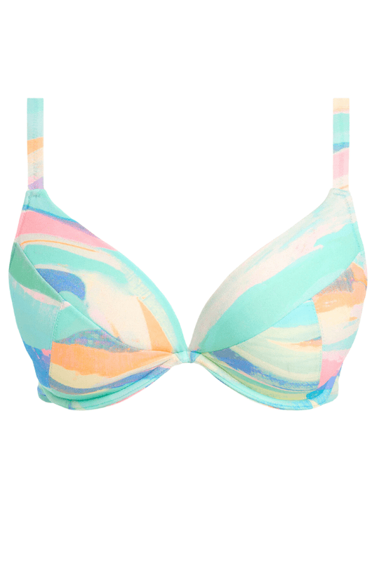 Summer Reef Plunge Bikini Top