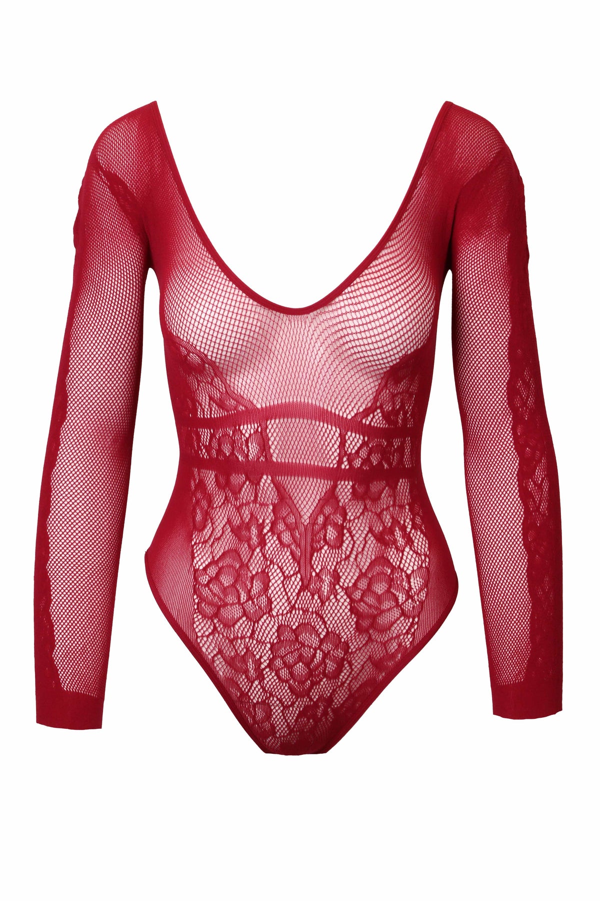 Hauty Teddy Red / One Size Mas Vino Teddy - Red