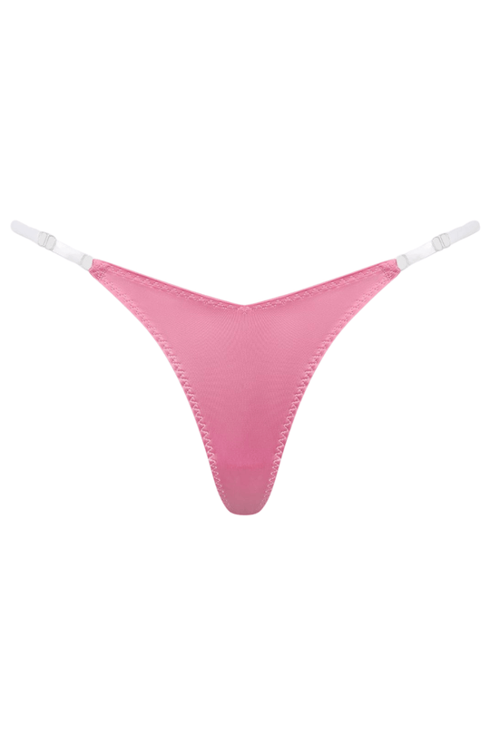 Krystal Clear Side Slider Thong