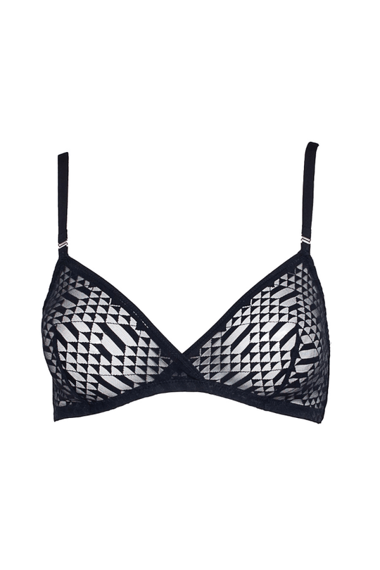 Garconne Bralette - Black