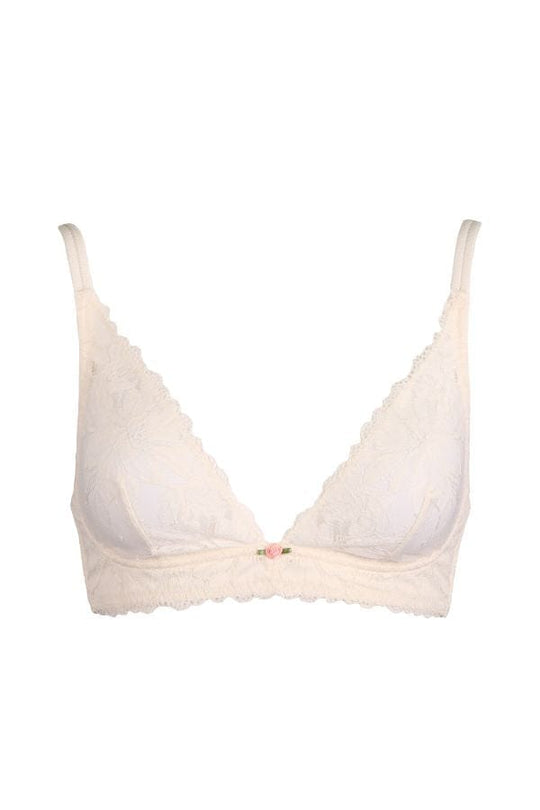 Heart of Glass Bralette - Ivory