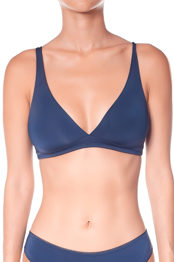 Huit Bralette Marine / 32 B Forever Skin Bralette - Navy