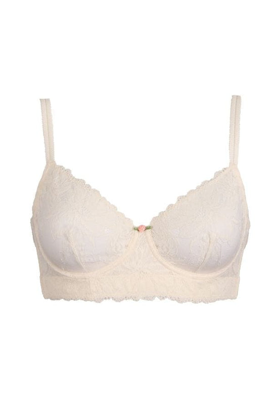 Heart of Glass Underwire Bra - Ivory