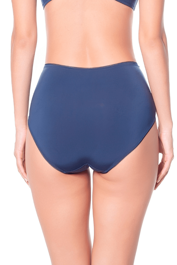 Huit Panty Forever Skin Bikini High Waisted - Navy