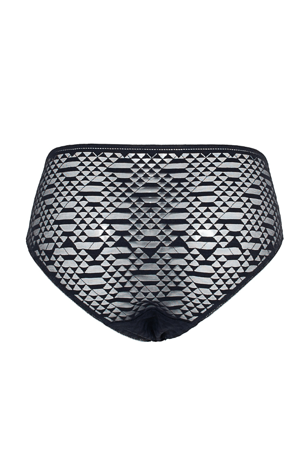 Huit Panty Garconne Shorty - Black