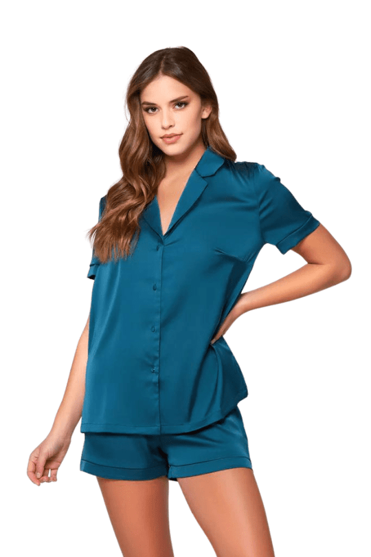 Lucile PJ Set - Teal