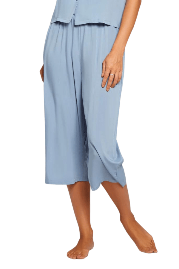 iCollection Pajama Set Renee Pajama Pants - Blue