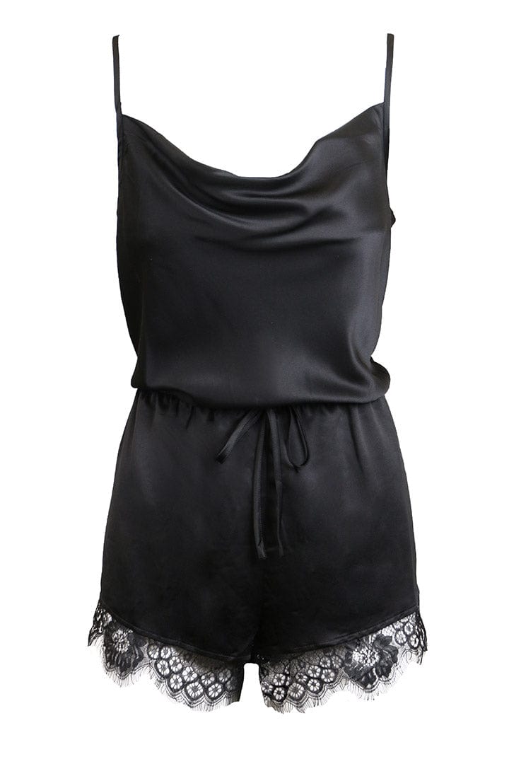 iCollection Romper Black / S Abigail Romper- Black