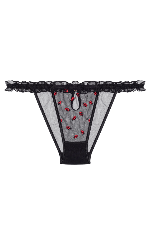 Le Petit Trou Briefs Coccinelle Triangle Briefs - Black