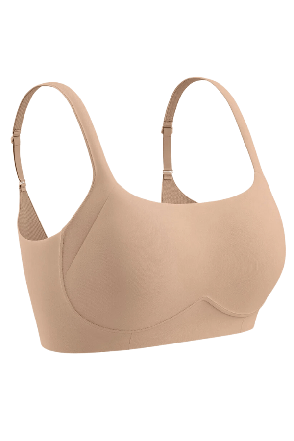 Leonisa Comfortable Front Closure Posture Corrector Bra with Contour Cups -  Wireless Bras for Women Black at  Women's Clothing store