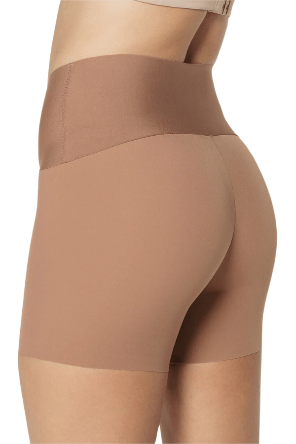 Leonisa Shapewear Nude / M Stay-in-Place Seamless Slip Short - Nude