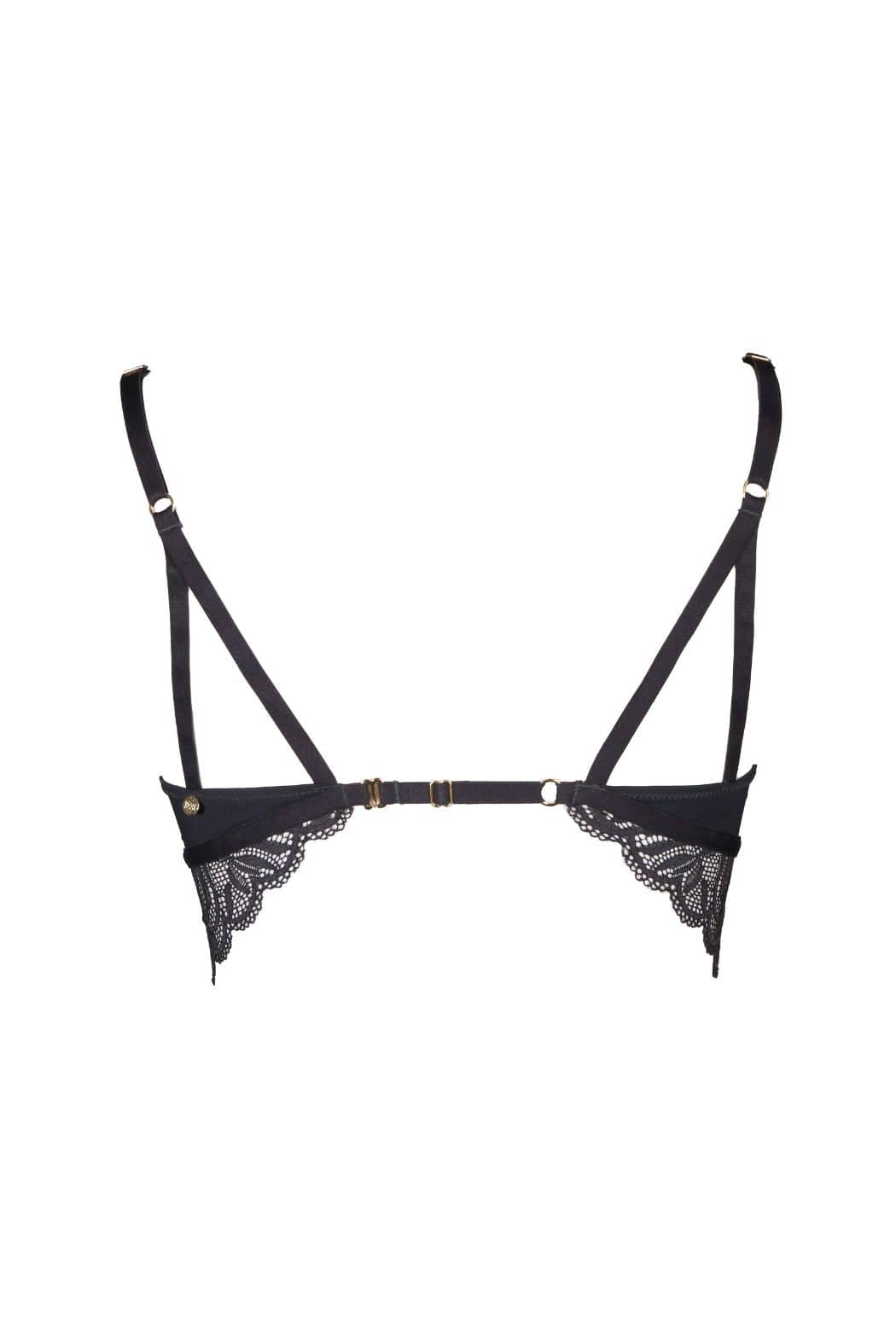 Livenza Bralette Black / S Gray Leaf Bra - Black