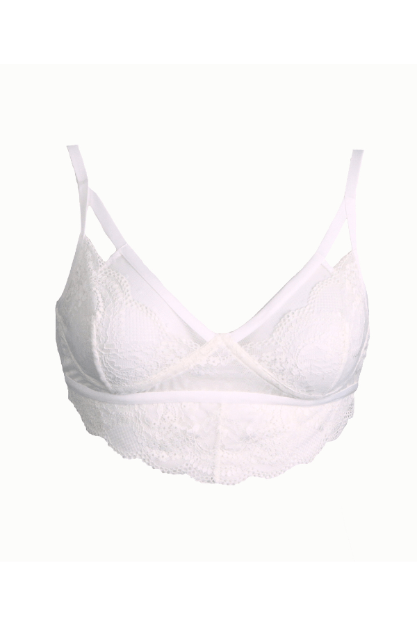 Livenza Bralette Calla Bra - White