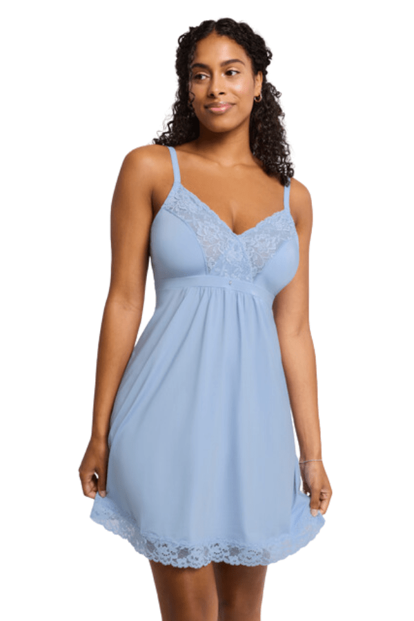 Montelle Chemise Beach House / S Bust Support Chemise w/ Cup Insert - Beach House