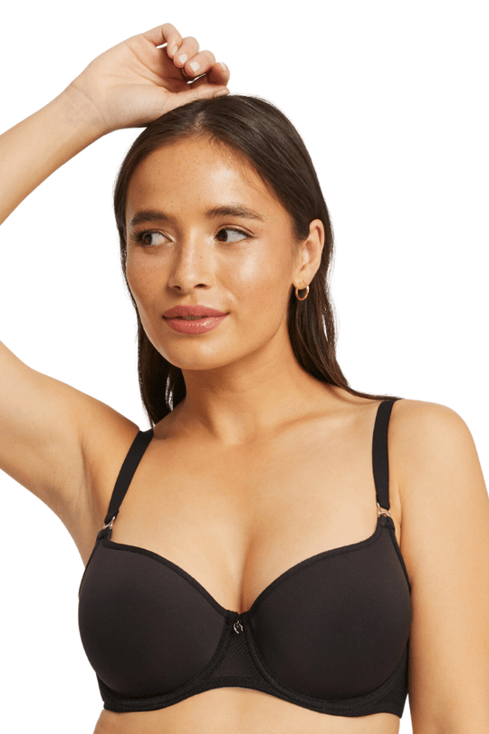 Balconette Spacer Bra - Black