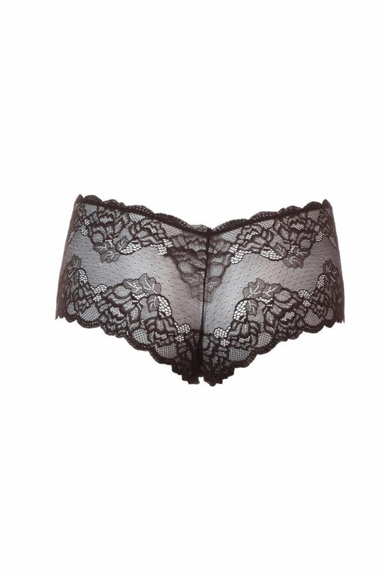 Lace Cheeky Panty - Cocoa