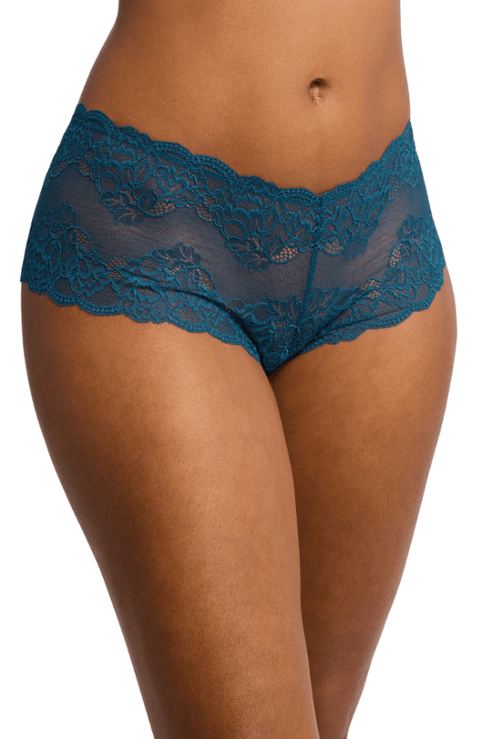 Lace Cheeky Panty - Surf