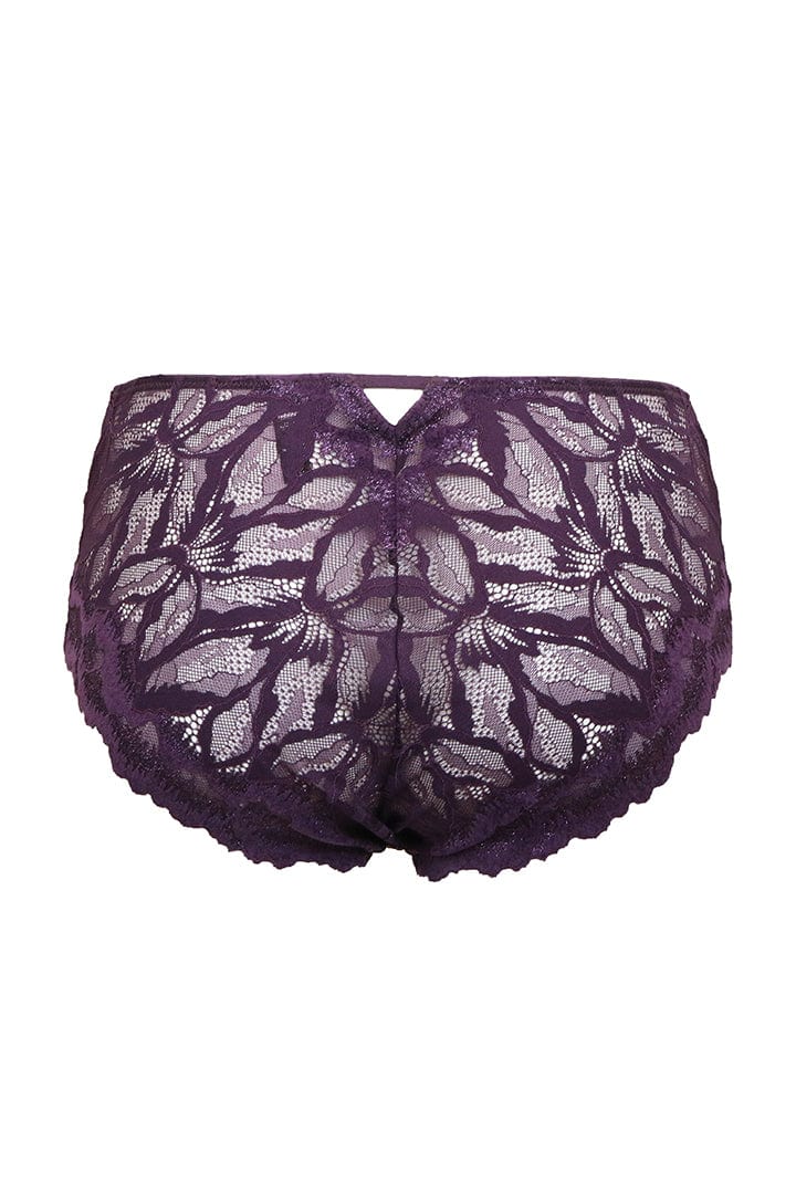 All Lace Hipster Purple