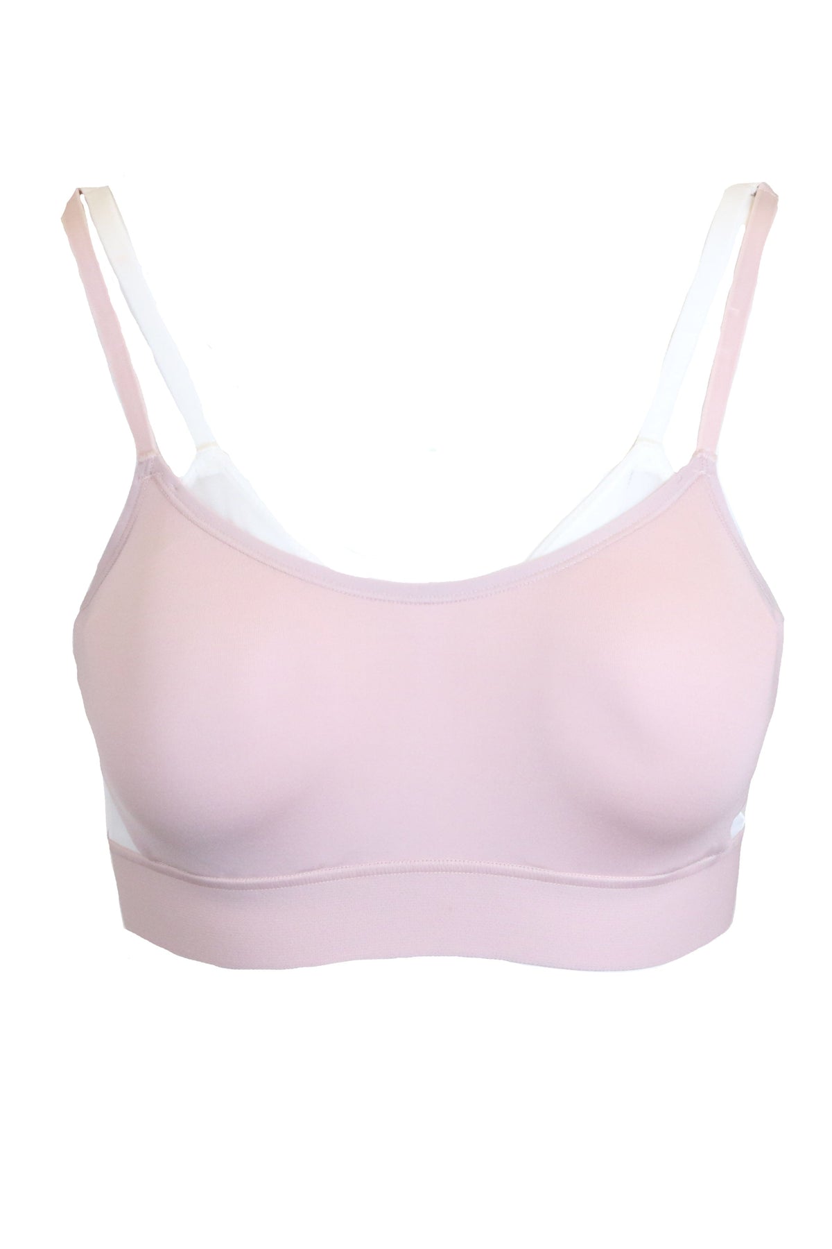 Natori Sports Bra Rose Beige/Warm White / 30 C Gravity Contour Underwire Sports Bra - Rose Beige/White