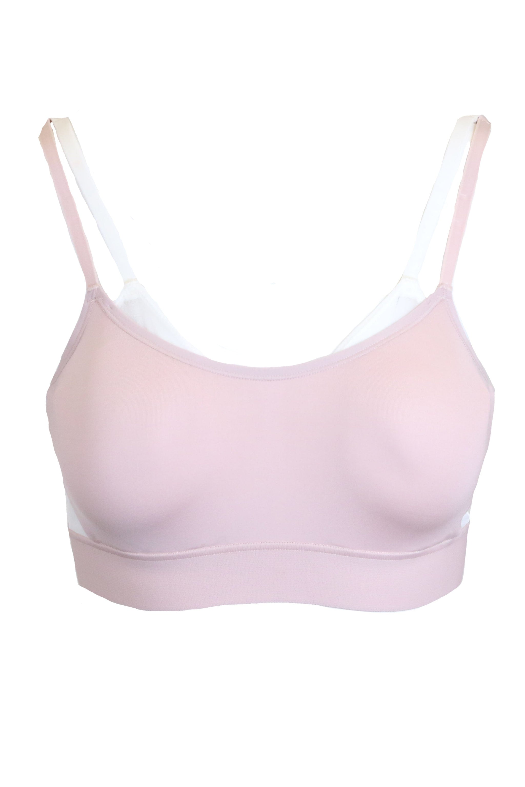 Gravity Contour Underwire Sports Bra - Rose Beige/White - Chérie Amour