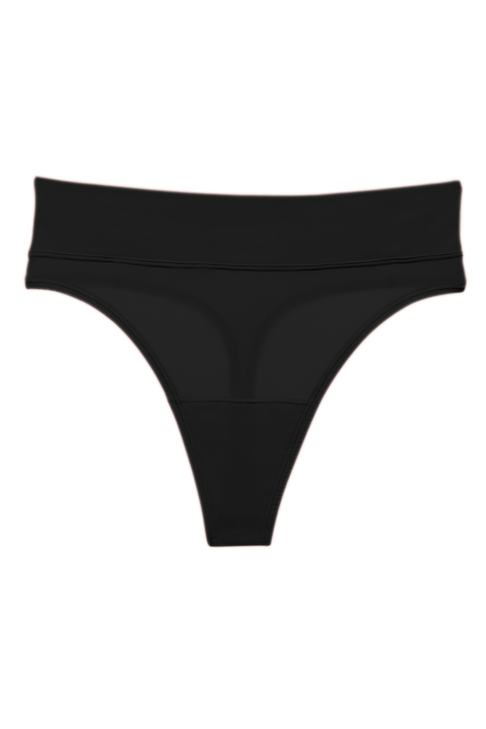 Bliss Flex Thong- Black