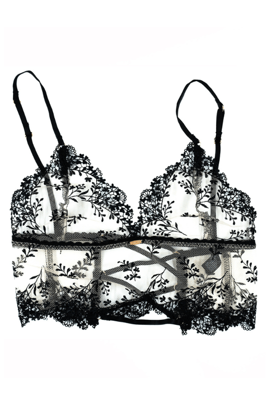 Rachel Longline Bralette