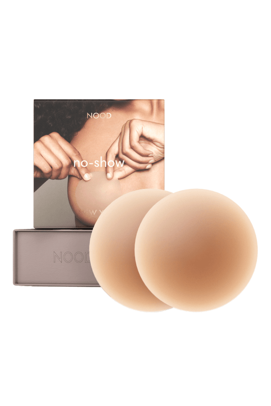 No Show Reusable Nipple Covers - Soft Tan