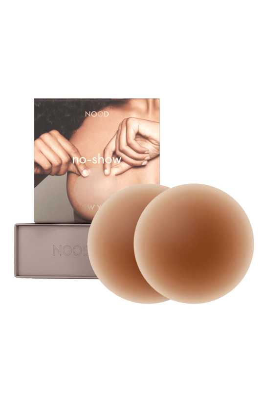 No Show Reusable Nipple Covers - Bronze