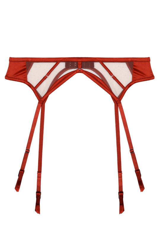Ramona Mesh Suspender - Red