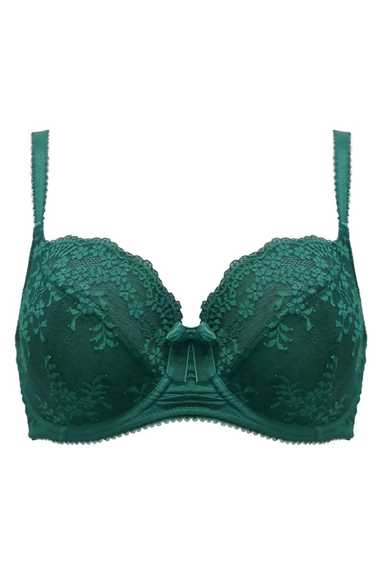 Flora Underwired Bra - Green