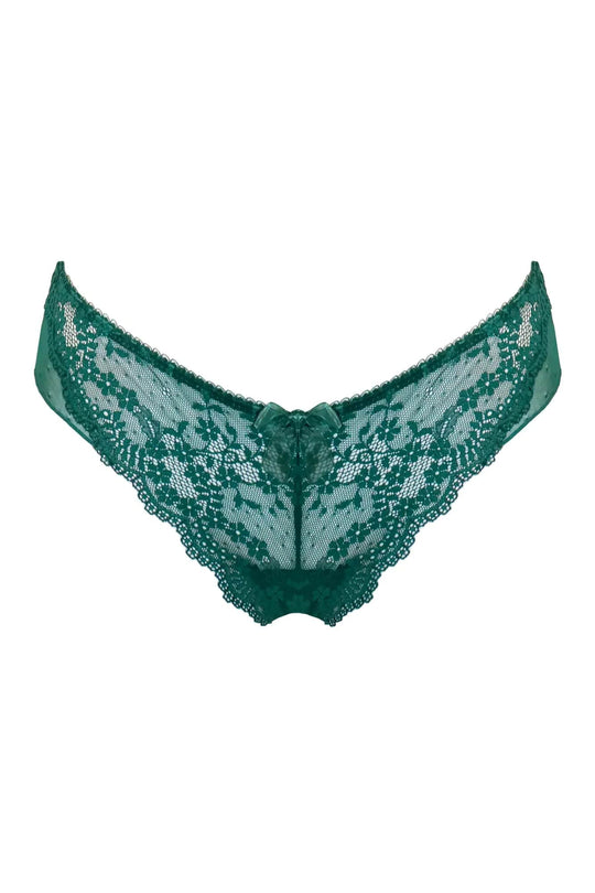 Flora Brazilian Brief - Green