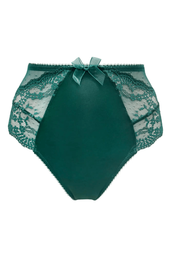 Pour Moi Brief Flora Deep Brief - Green