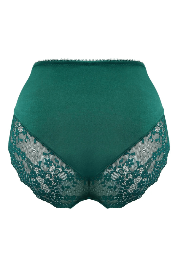 Pour Moi Brief Flora Deep Brief - Green