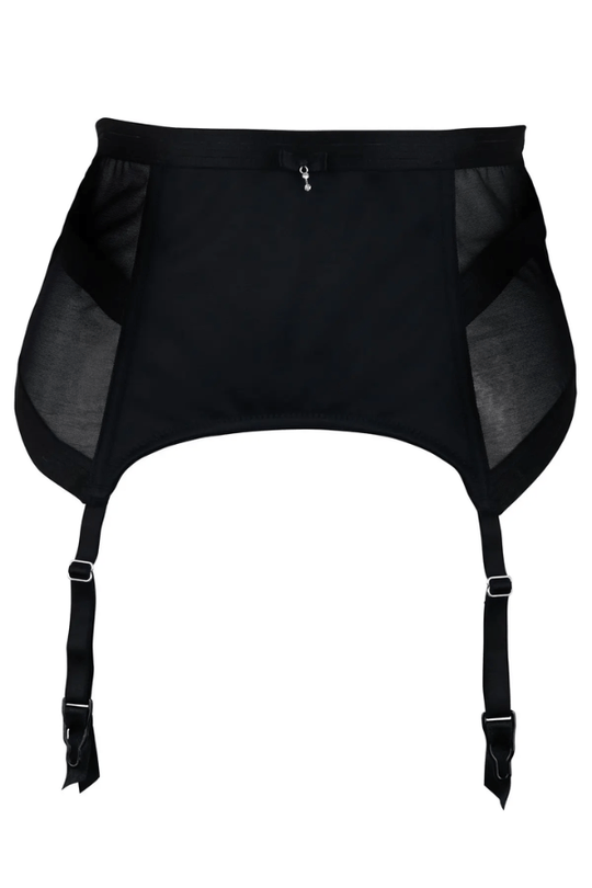 Viva Luxe Suspender- Black