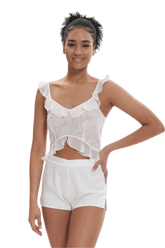 Vanessa Cami Short Set- Ivory