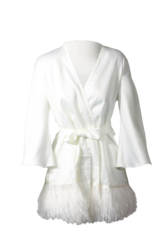 Swan Cover Up - Ivory