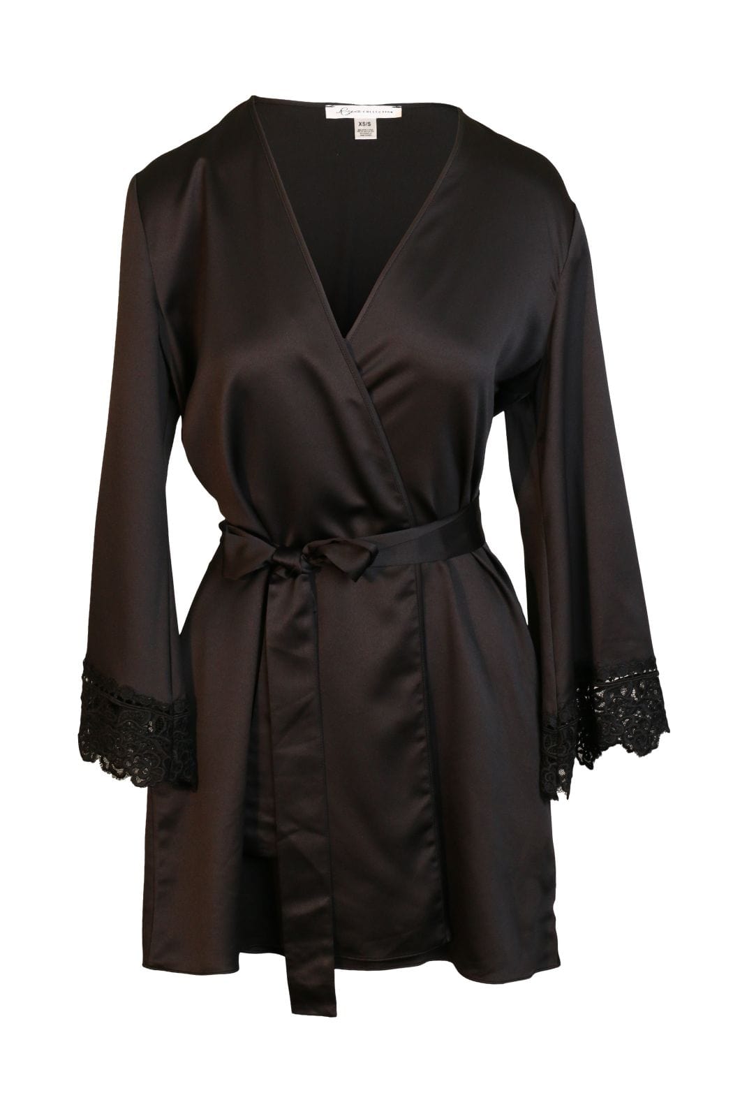 Rya Collection Sleepwear &amp; Loungewear Rosey Cover Up- Black