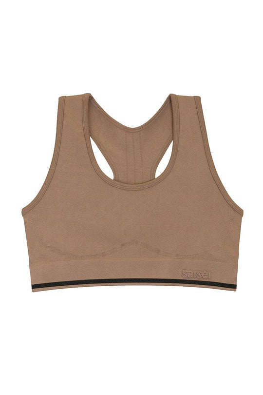 Form Racerback Bralette - Brown