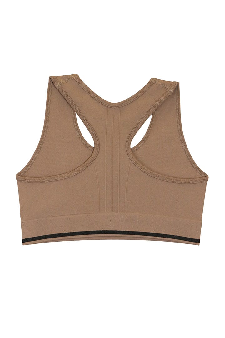 Saisei Bralette Form Racerback Bralette - Brown