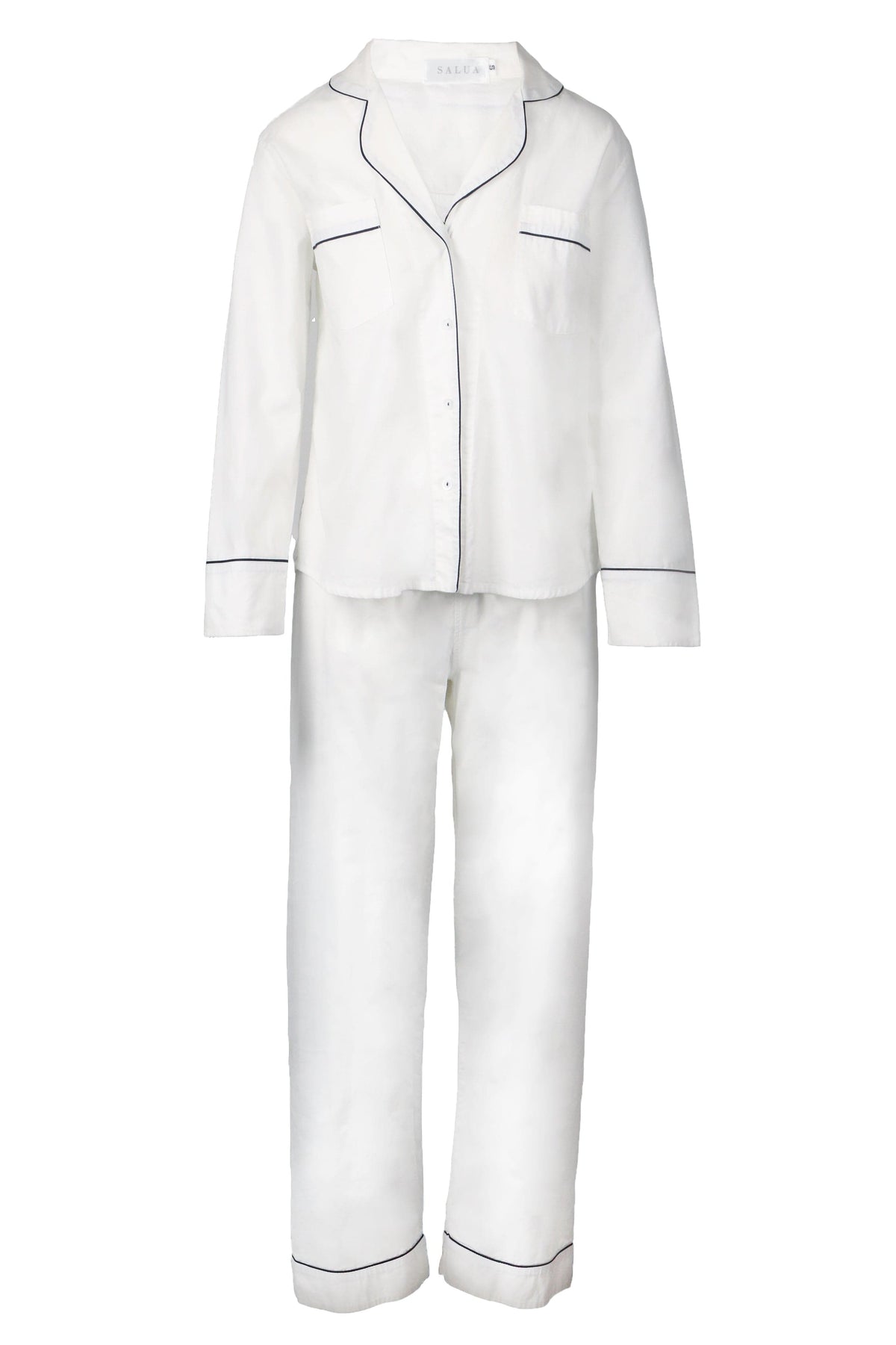 Salua Lingerie White / S Classic Woven Cotton PJs
