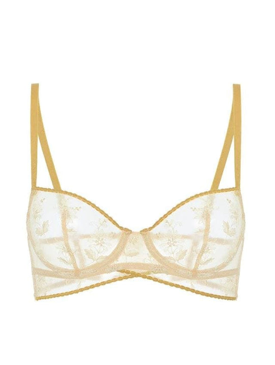 Adele Half Cup Bra - Nude