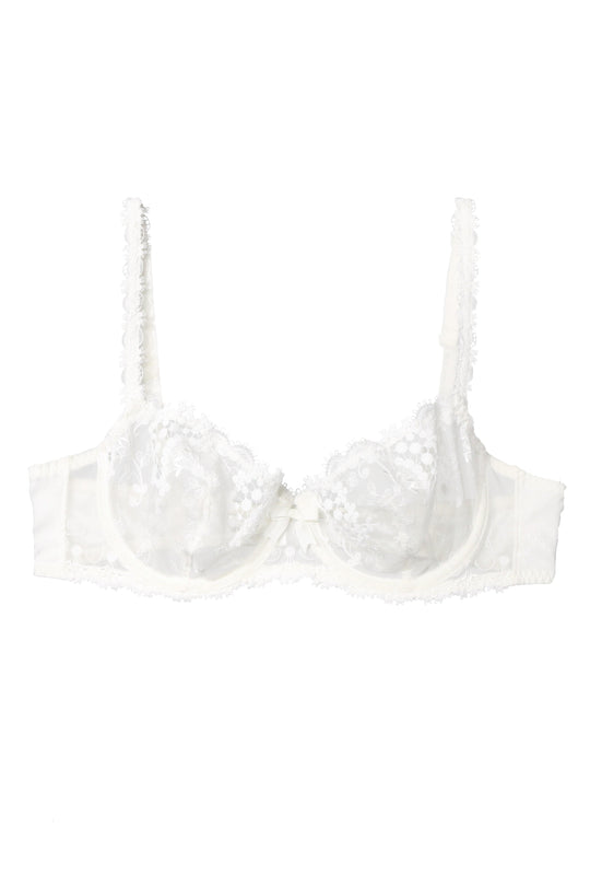 Wish Half Cup Bra - Ivory