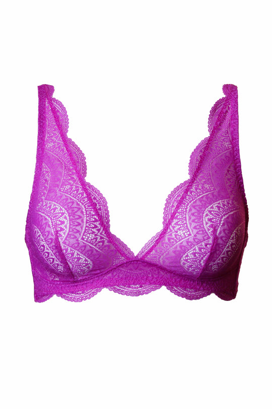 Karma Bralette - Fuchsia